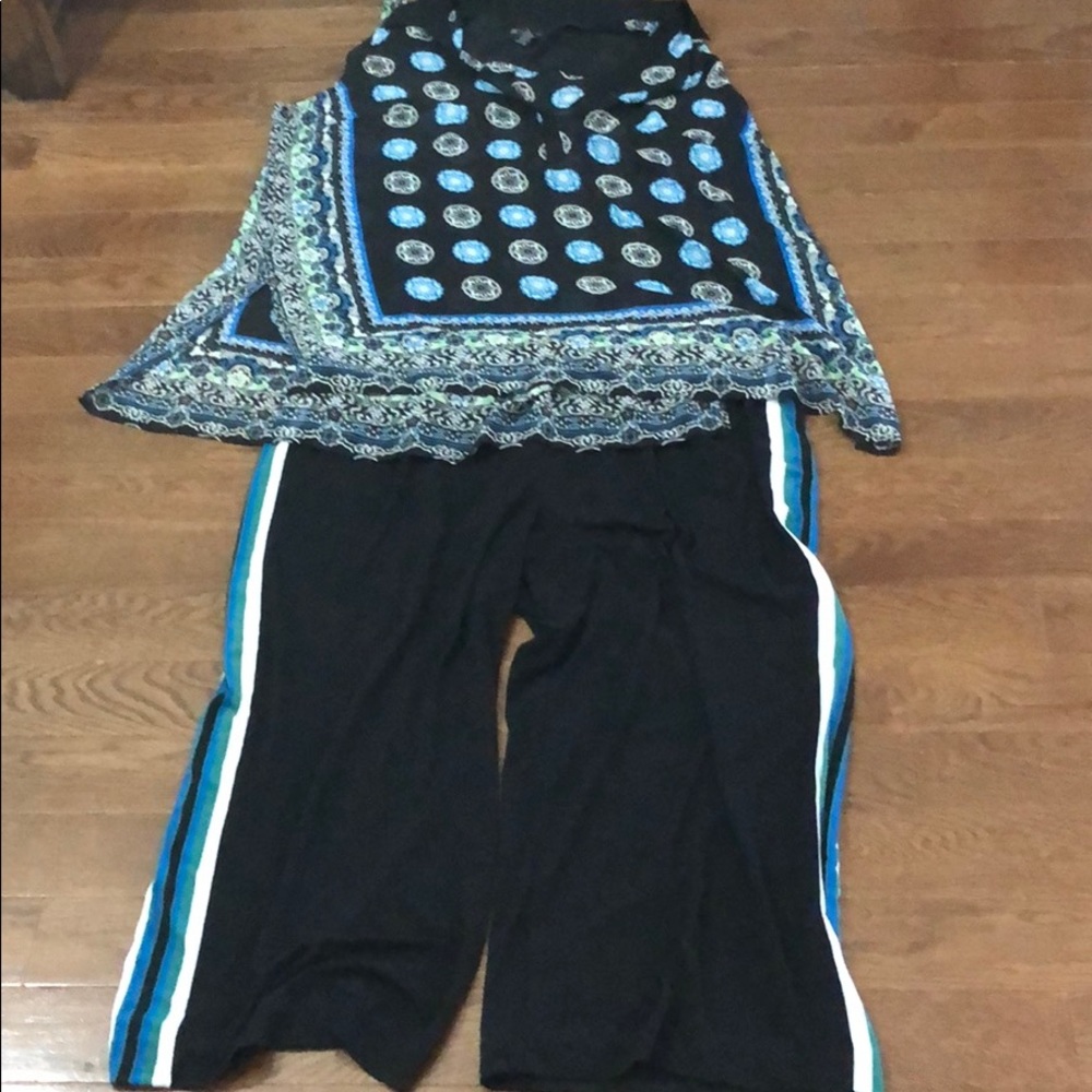 MACY’S INC BRAND TOP & PANTS SZ 3X